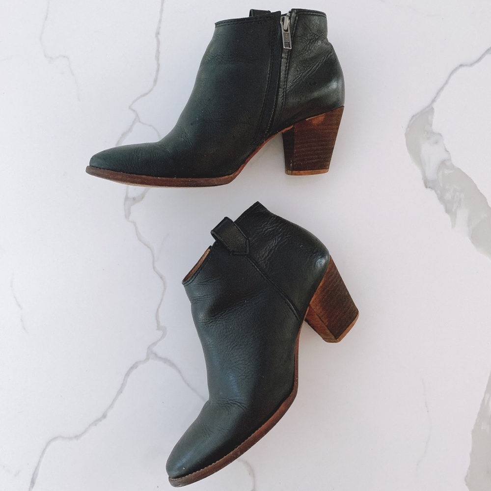 Madewell black boots size 8